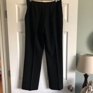Vintage Larry Levine black stretch dress pants in size 8